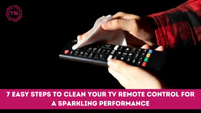 How to Clean a TV Remote Control